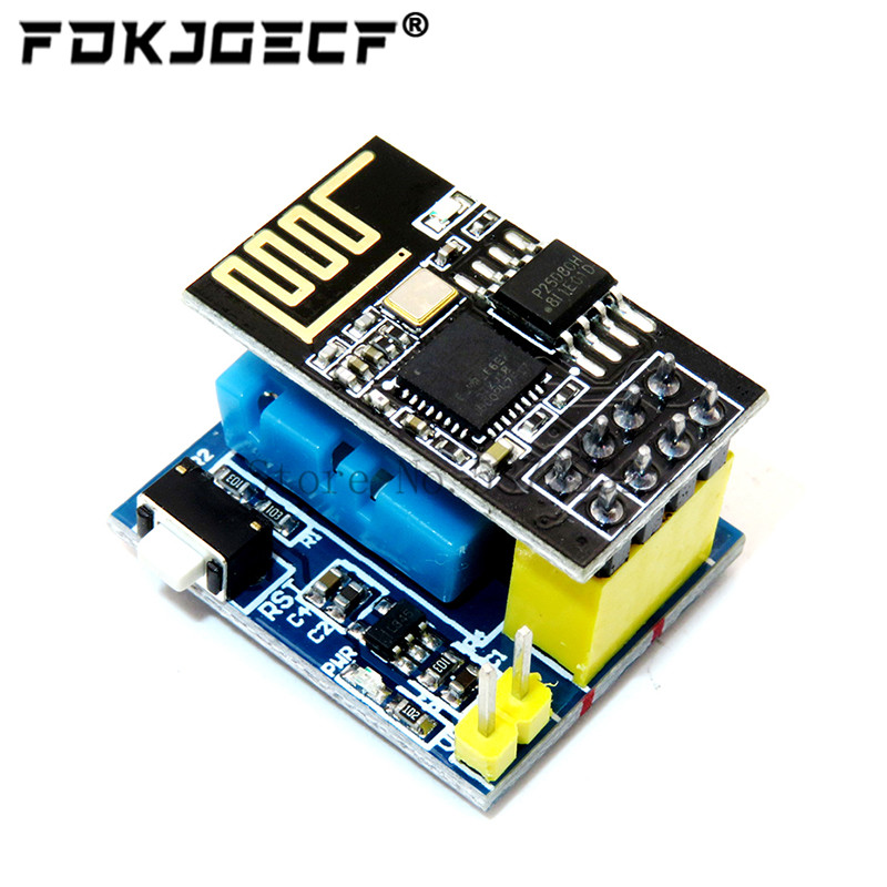 ESP8266 ESP-01 ESP-01S DHT11 D - مراجعة Smart Home Esp8266 وسعره
