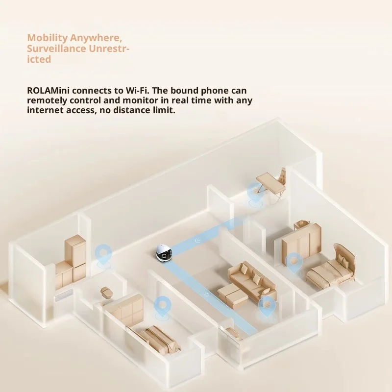 Enabot ROLA روبوت ذكي صغير كام - مراجعة Smart Home Miniature وسعره