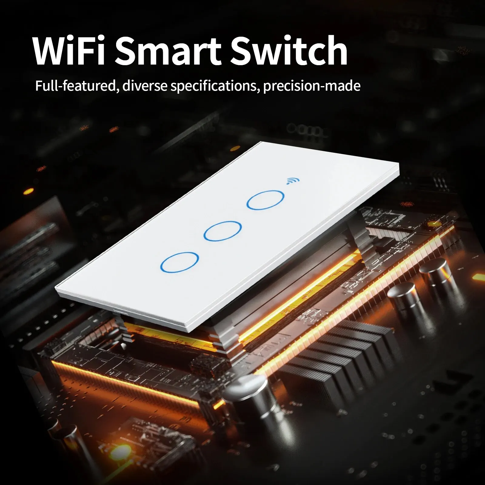 مفتاح إضاءة ذكي TNCE Tuya ، وا - مراجعة Smart Home Switch وسعره