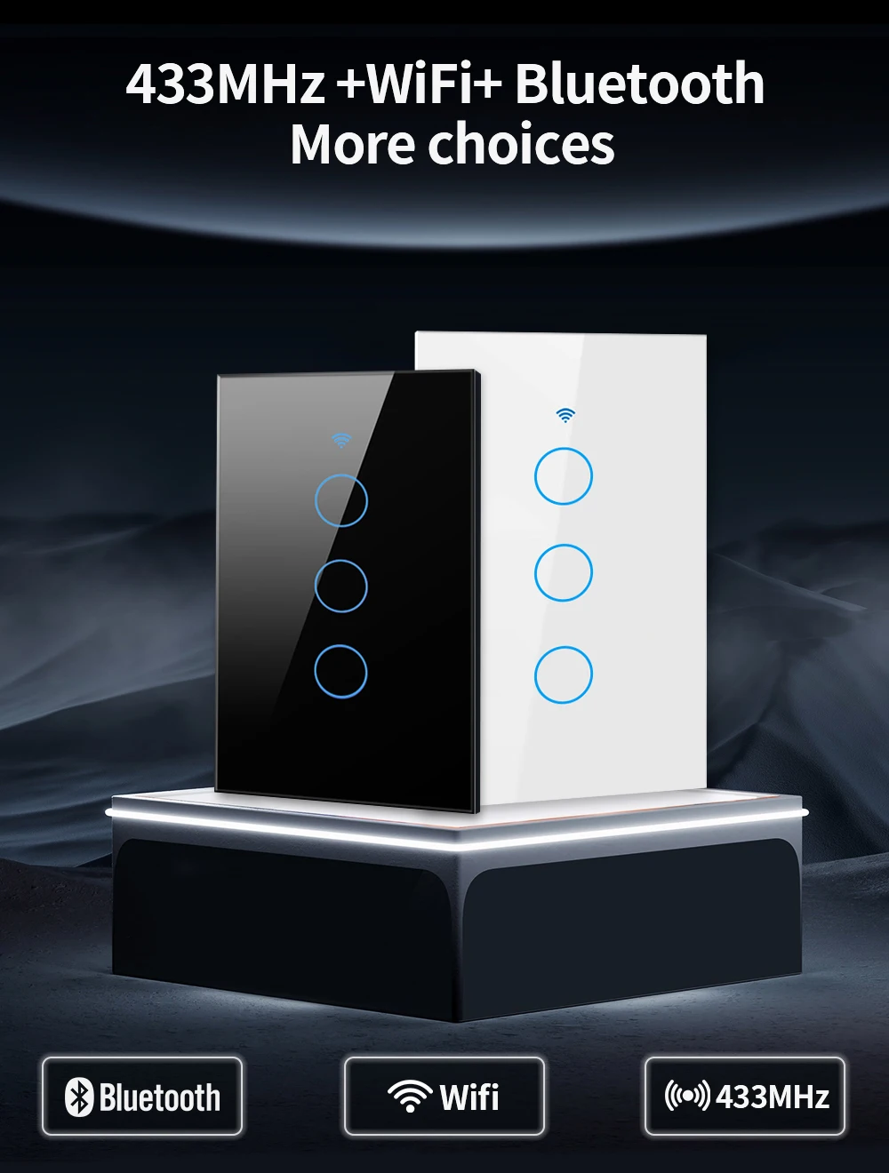 مفتاح إضاءة ذكي TNCE Tuya ، وا - مراجعة Smart Home Switch وسعره