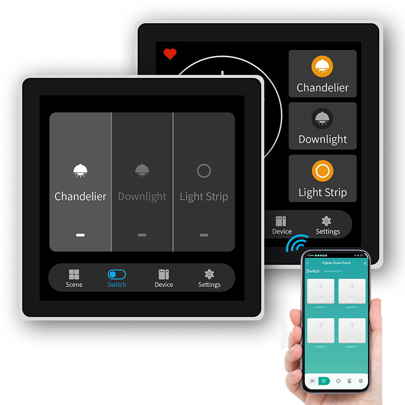 FUERS 4 بوصة تعمل باللمس متعدد - مراجعة Smart Home Monitor وسعره