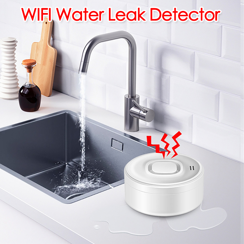 كاشف تسرب المياه الذكي WIFI 10 - مراجعة Wifi Water Leak Detector وسعره