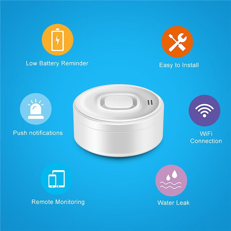 كاشف تسرب المياه الذكي WIFI 10 - مراجعة Wifi Water Leak Detector وسعره