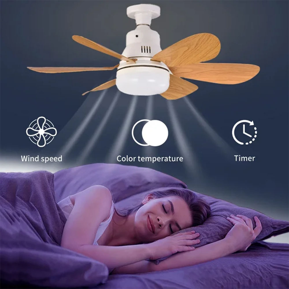 40 واط مروحة السقف الإضاءة عكس - مراجعة Smart Home Ventilation System وسعره
