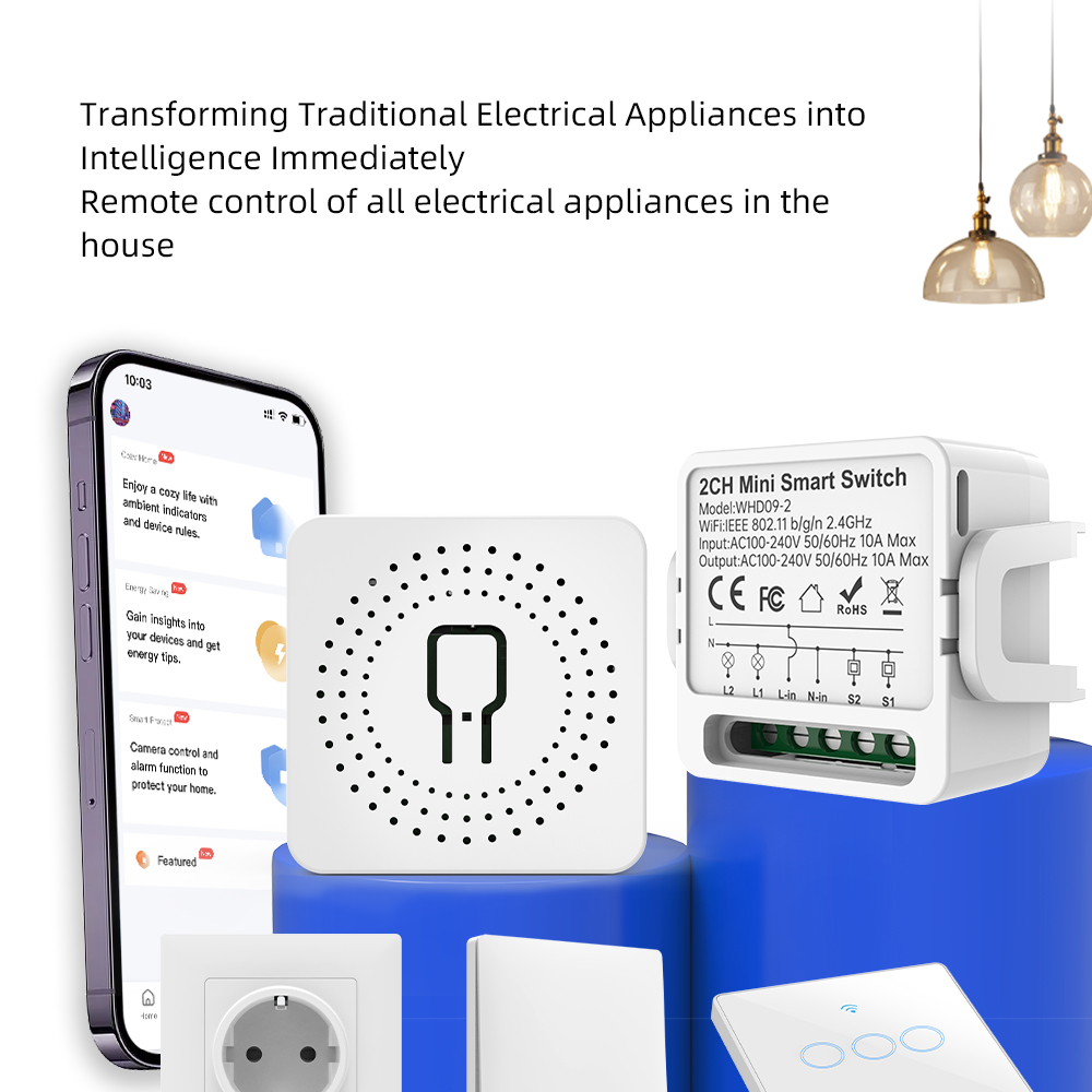 مفتاح تويا الذكي ثنائي الاتجاه - مراجعة Smart Home Voice Control وسعره