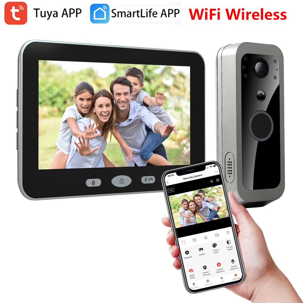 جرس باب ذكي من تويا سمارت لايف - مراجعة Smart Home Video Doorbell وسعره