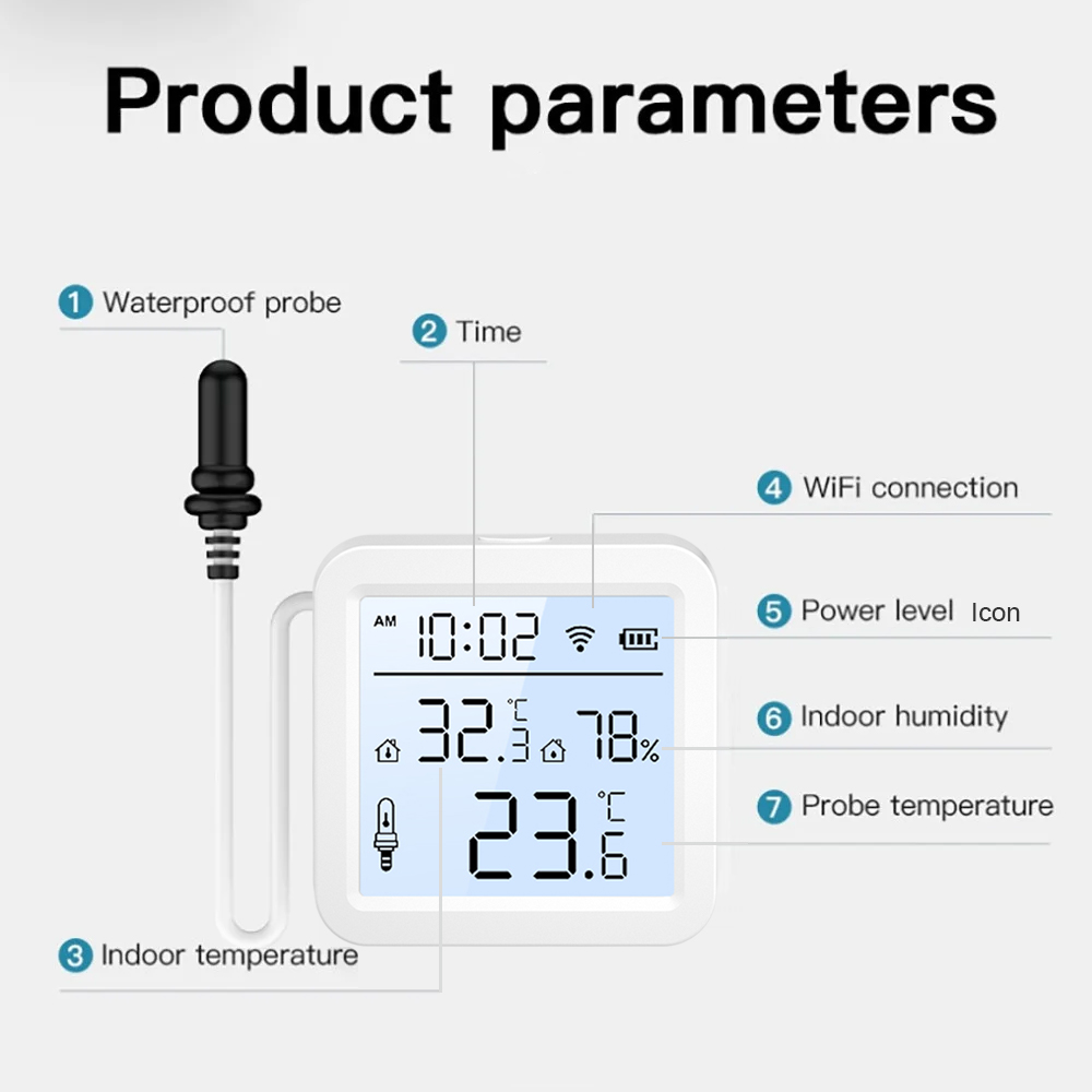 جهاز استشعار درجة الحرارة والر - مراجعة Smart Home Monitor وسعره