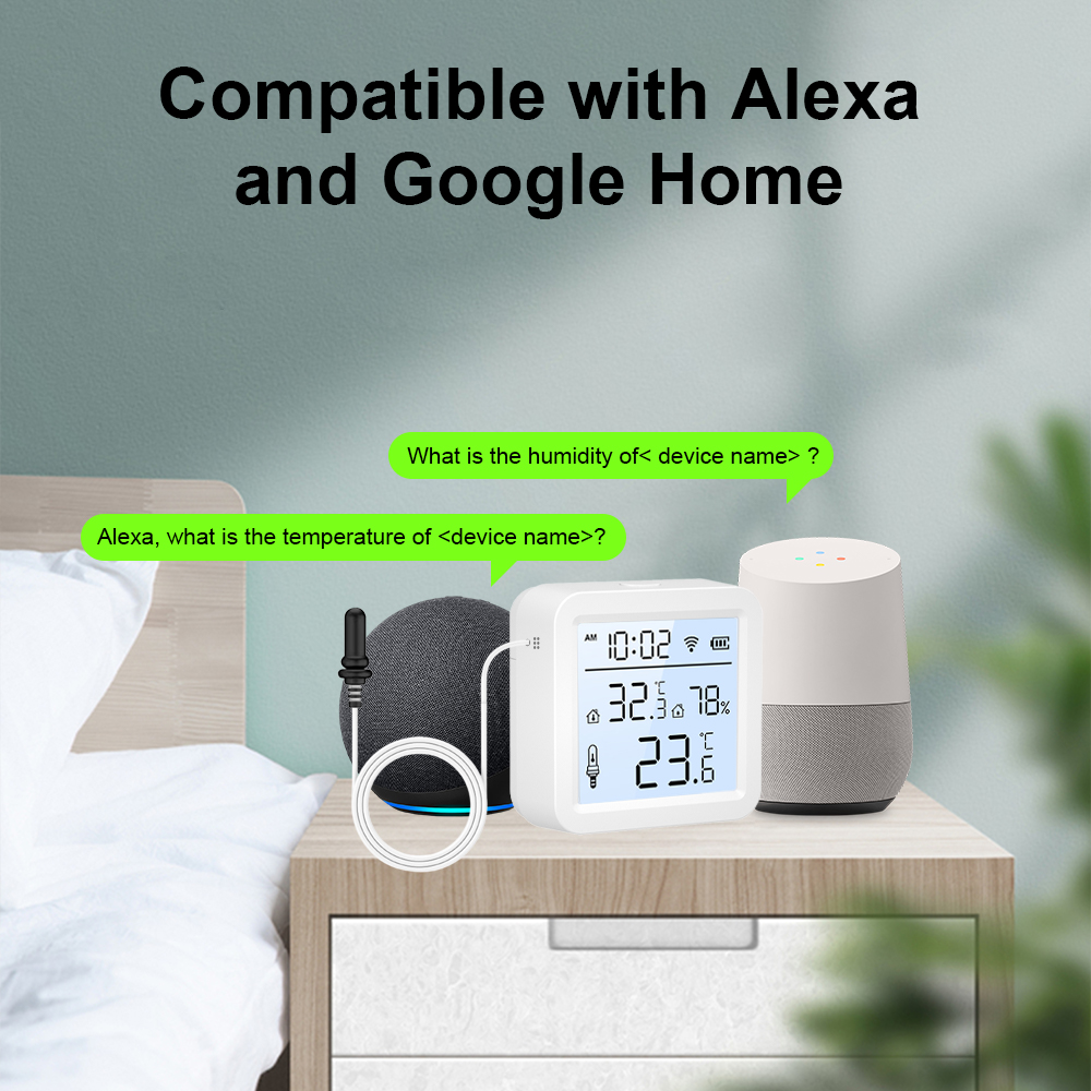 جهاز استشعار درجة الحرارة والر - مراجعة Smart Home Monitor وسعره