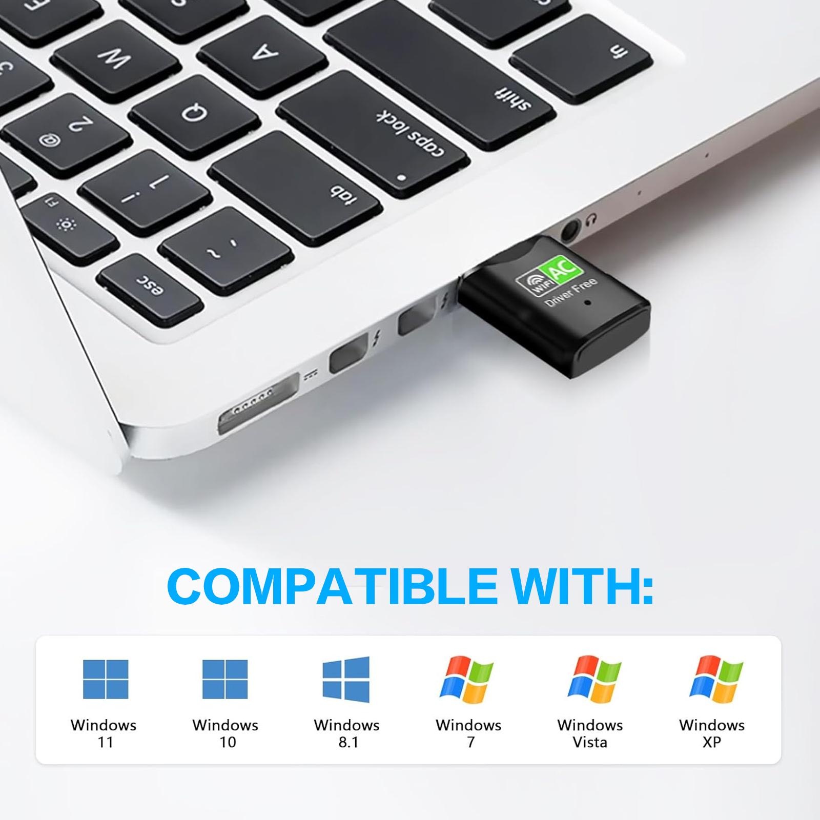 محول واي فاي USB AC600، ثنائي  - مراجعة Smart Home For Pc وسعره