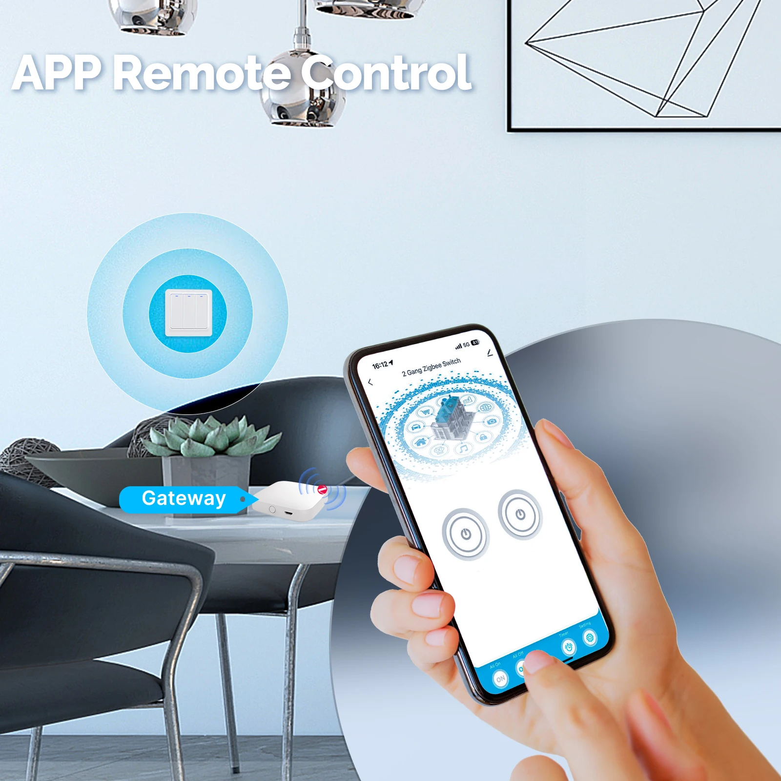 MOES ZigBee مفتاح الإضاءة الذك - مراجعة Smart Home Voice Control وسعره