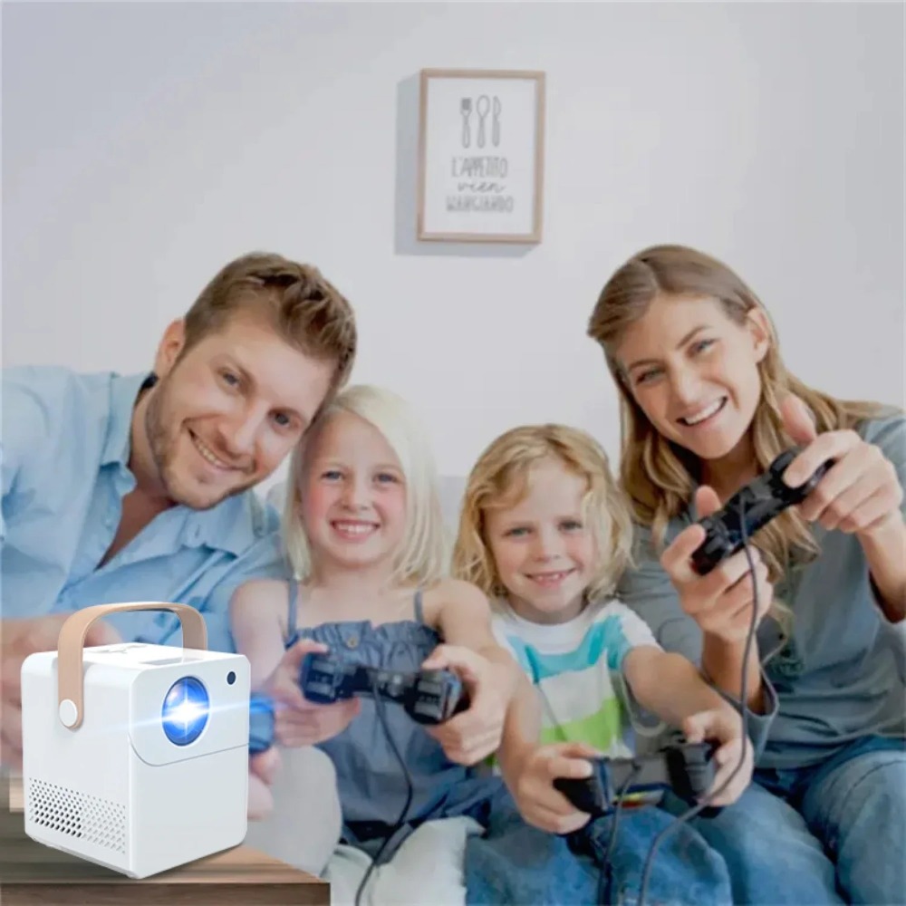 جهاز عرض ذكي محمول 4K مسرح منز - مراجعة Smart Home Video وسعره