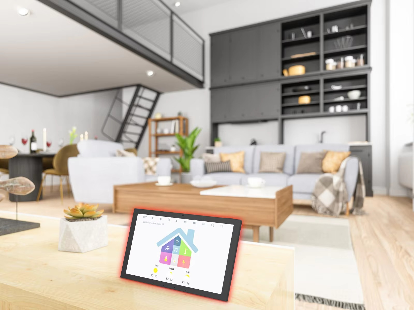 لوحة تحكم ذكية منزلية بشاشة لم - مراجعة Smart Home Voice Control وسعره